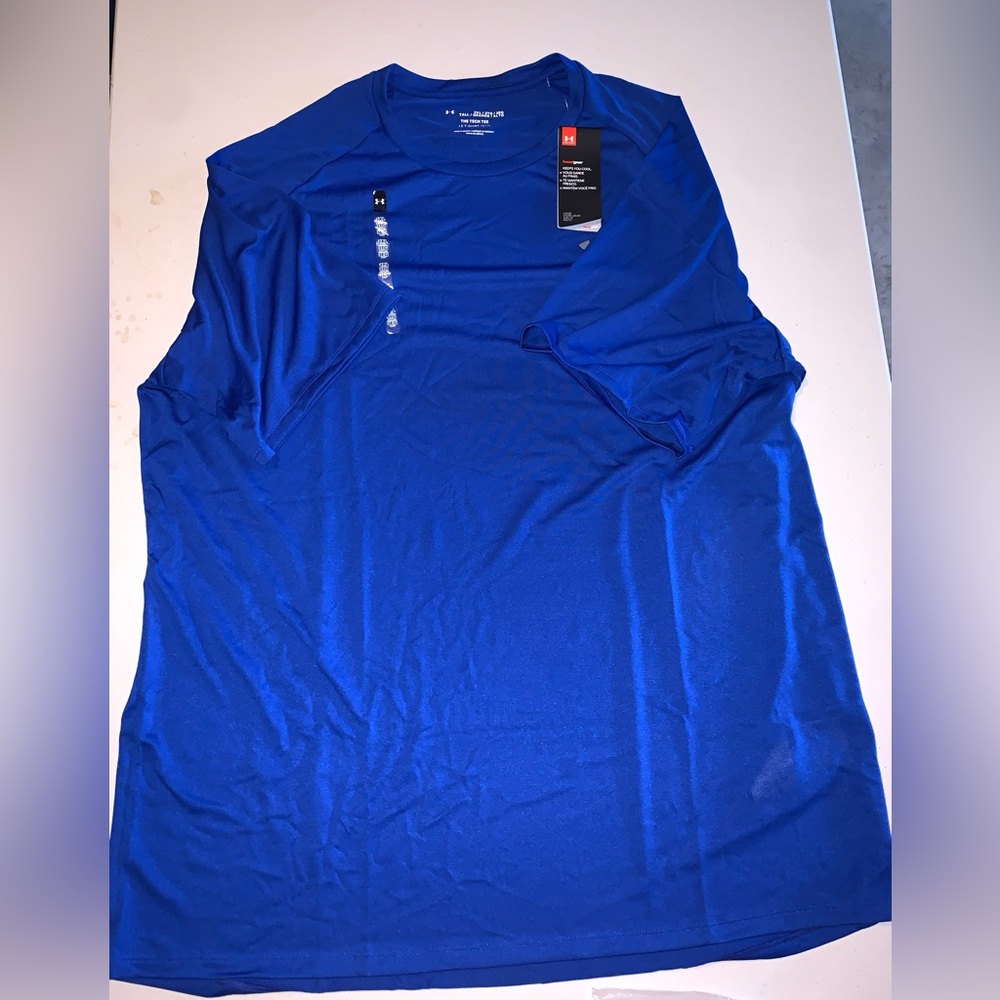 Blue Under Armour shirt